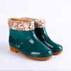 Short Tube Four Seasons Fashion Rain Shoes Women's Outer Wear Adult Rainproof Low Tube Work Car Wash Women's Rain Boots
