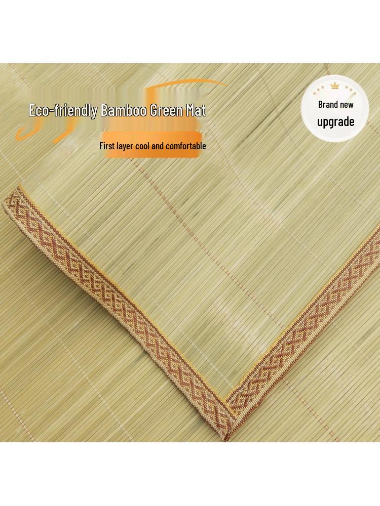 Esterilla de Bambú Fresca para Verano - Doble Cara para Camas de 1,2 m y 0,9 m, Adecuada para Residencias Estudiantiles y Hogares