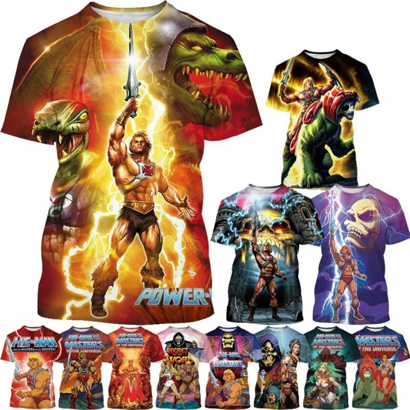 Nowa Moda Męska Damska Koszulka 3D z Nadrukiem Zwierzęcym Konia Kreatywna Casualowa Koszulka dla Mężczyzn