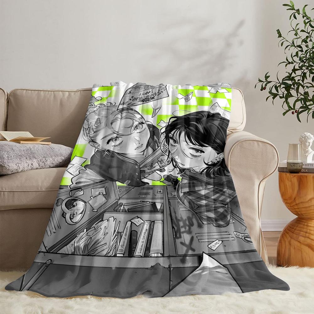 The Guy She Was Interested In Wasnt a Guy at All Throw Soft Flannel Throw Summer Blanket Lightweight for Sofa Bed Travel
