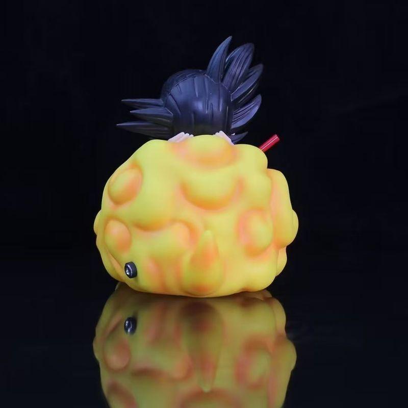 Anime Dragon Ball Cute Figure Goku Light-Emitting Room Model Ornament Doll Collect Decoration Toys Gift