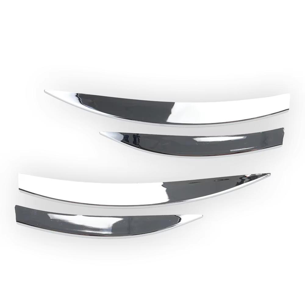 

4pcs Front Fog Lamp Lights Strips Trim Cover for Mercedes -Benz A Class W177 2019 -2025 Decoration Trim Car Accessories