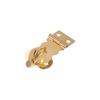 6pcs Vintage Box Buckle with Screws Brass Clasp Exquisite Brass Padlock Hasp  Jewelry Box