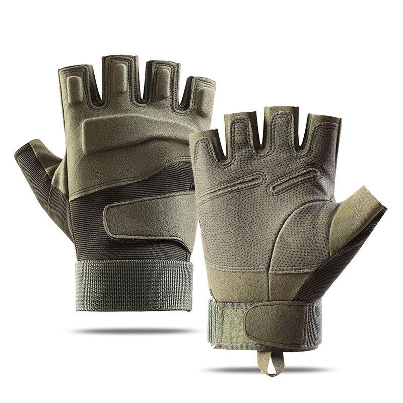 Outdoor Rock Climbing, Mountaineering, Wear-resistant Touch Screen, Non-slip Protective Gloves, Full Finger