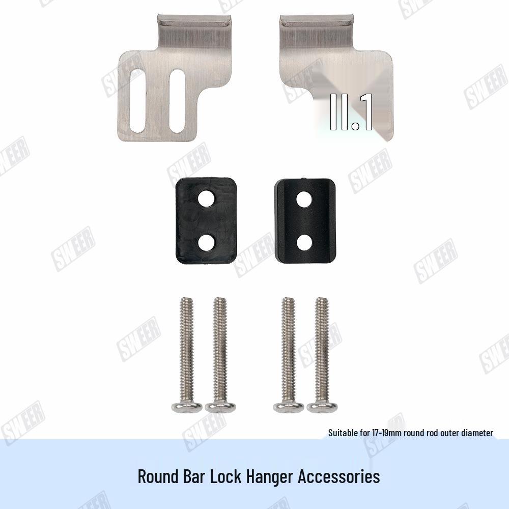 Uniwersalny hak blokujący ze stali nierdzewnej do bagażnika samochodowego, kufra tylnego i bocznych kufrów motocyklowych