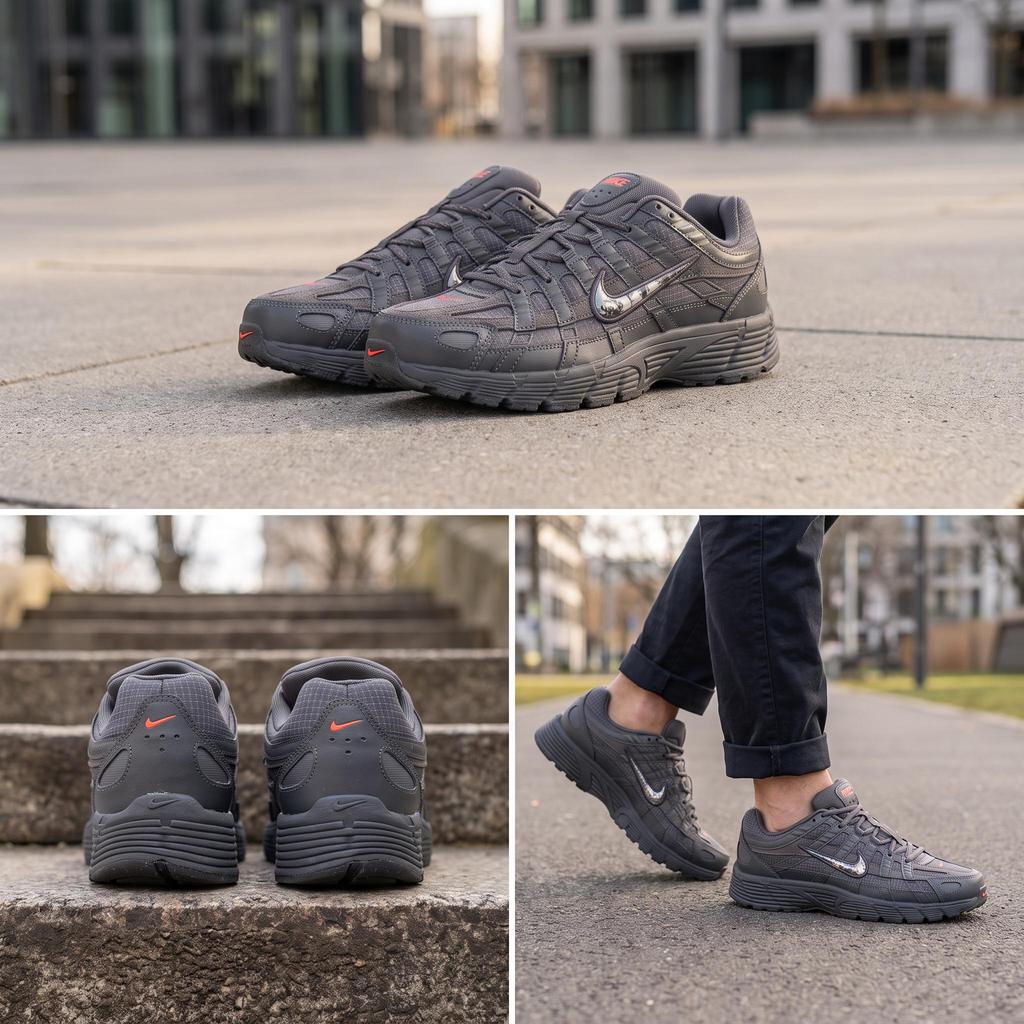 Nike P-6000 PRM Demir Gri Metalik Gümüş Erkek Spor Ayakkabı IM6767-068