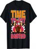 Time To Get Basted Funny Thanksgiving Turkey Cooking Apron T-Shirt