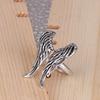 New Angel Wings Feather Wings Retro Open Jewelry Ring