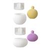 Silicone Craft Molds Striped Pattern Storage Box Molds for Creating Candle Containers and Organizers Handmade Gifts