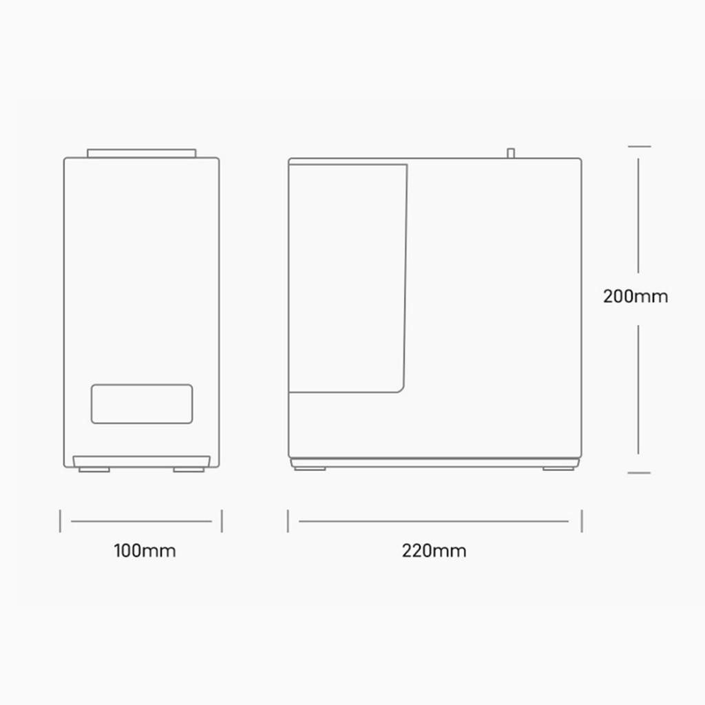 FIVE Intelligent Towel Heating Machine Disposable Towel Sterilizer with 20 Compressed Skin-friendly Towels 5s Fast Heating Support Mijia App   T