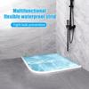 2m Bathroom Shower Water Stopper Rubber Retaining Strips Dry And Wet Separation Effectively Blocks The Flow Of Water Drying