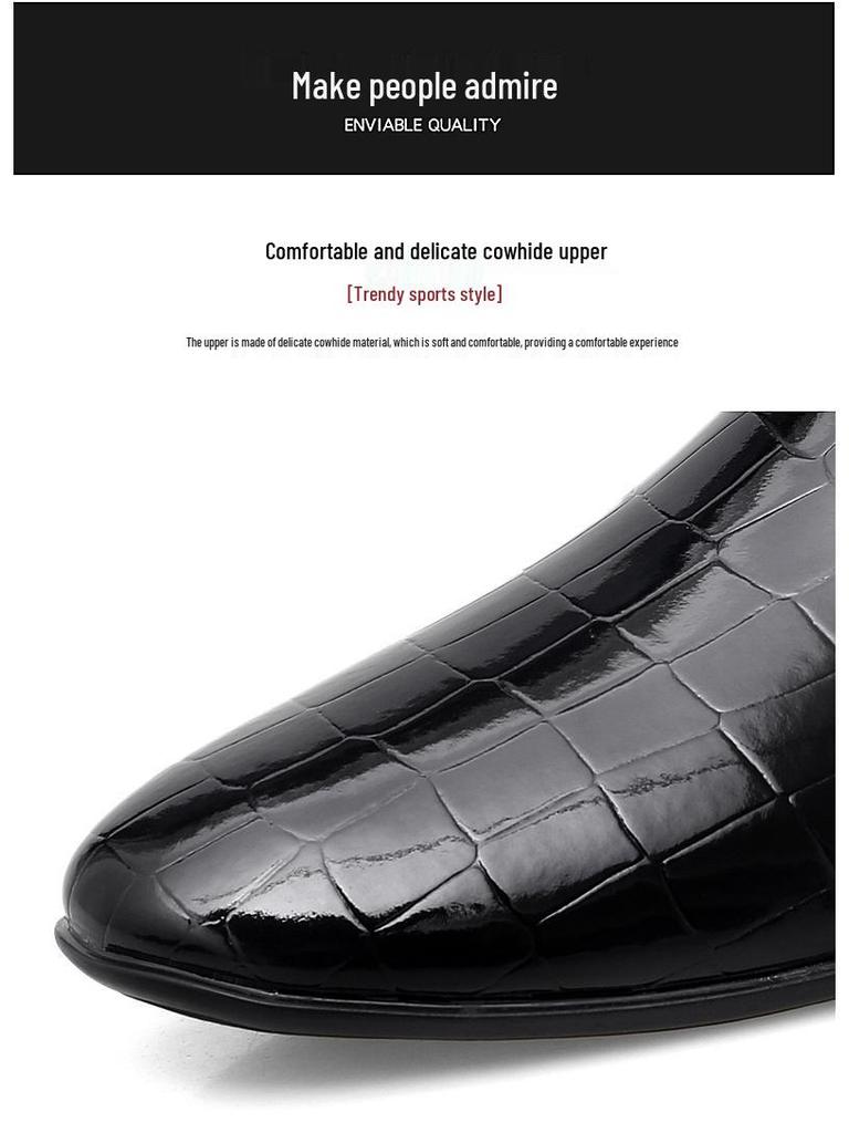 Men's Leather Loafers: Breathable, Soft Sole Slip-On Driving Shoes