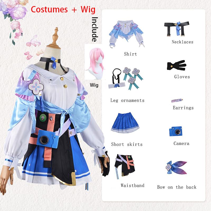 Collapse Star Dome Railway Cos Server March 7 Cosplay Game Anime Role-playing Server Girl