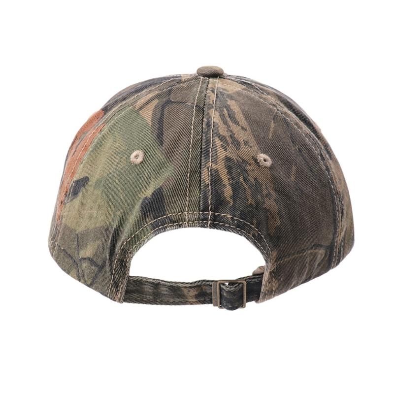 Jungle Camouflage Pattern Baseball Cap for Outdoor Activity Including Hiking Camping and Wildlife Photography Headwear