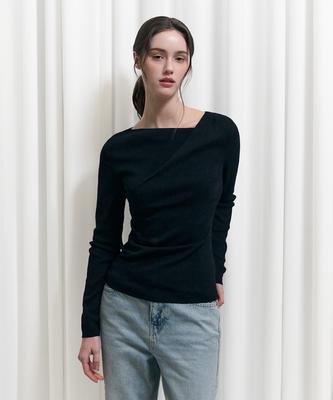 BASIKA Soft Drape Knit (Black)