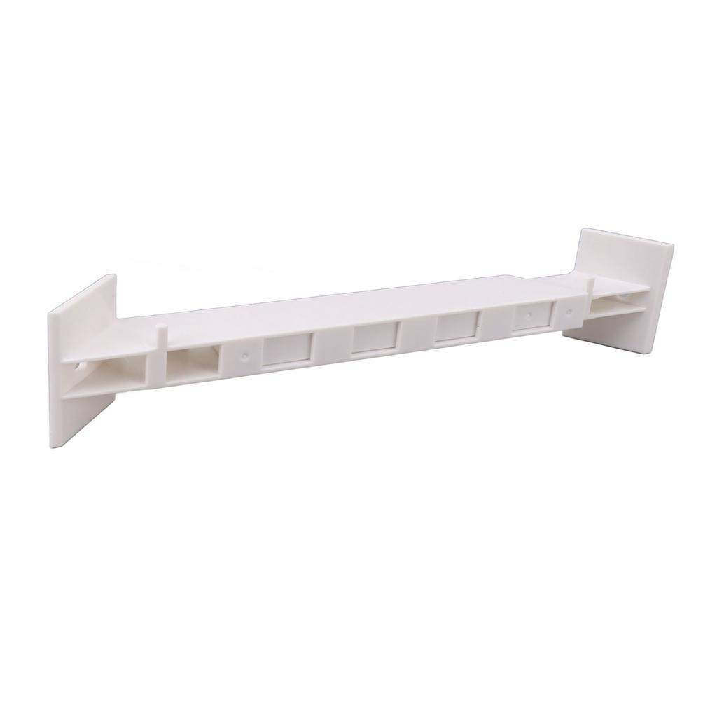 Shower Corner Storage Bar ABS Plastic Self Adhesive Telescopic Bathroom Corner Storage Bar Rod