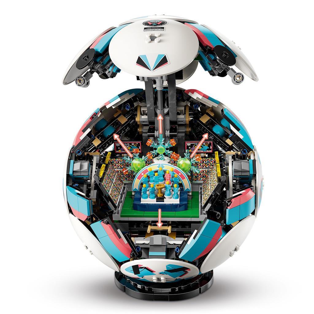 LEGO Soccer Ball Toy Playset 43019 Birthday Gift Kids 10-12 Years Old Boys Girls Interior Stylish Football Sports