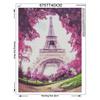 Needlework Embroidery Pattern DIY Diamond Painting Paris Romantic Love Eiffel Tower YHAll Stickers