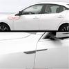 2X Universal 3D Design Car Side Body Fender Trims Decoration Sticker Decal Black