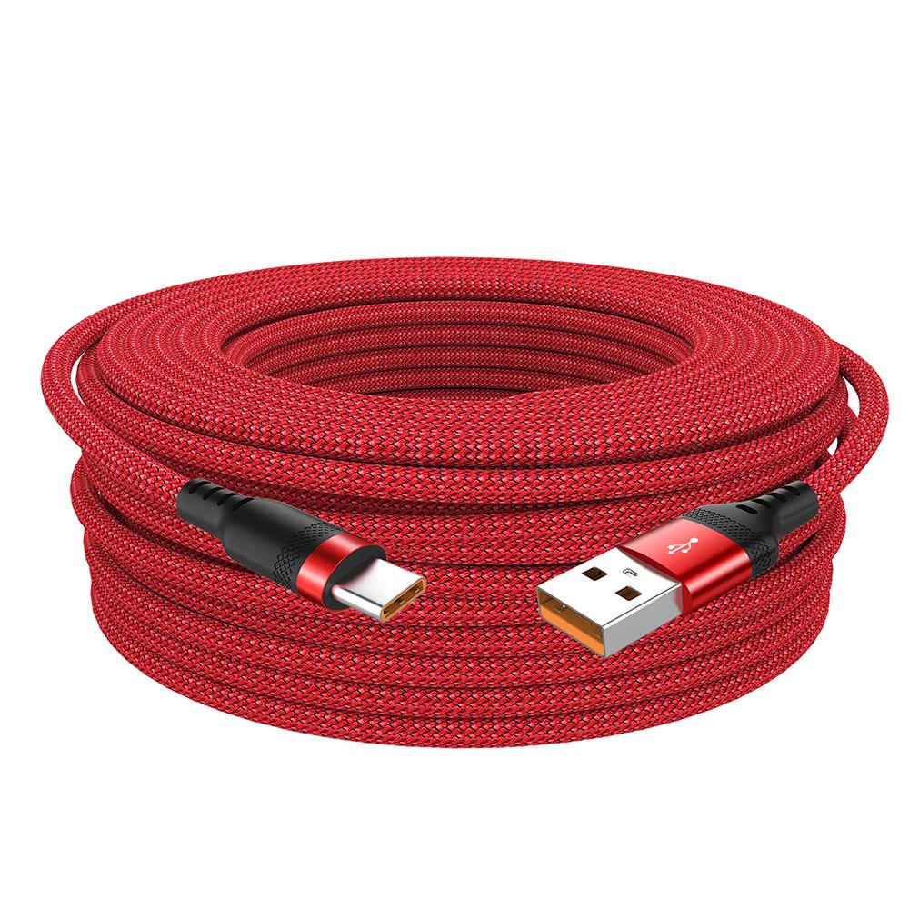 Cablu de încărcare rapidă 6A USB TIP C/Micro USB 3m 5 metri USB C Android Cablu de încărcare extins pentru Huawei Samsung Xiaomi OPPO OnePlus