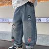 Boys' Pants Autumn Clothes Jeans Children's Autumn Pants Trendy and Fashionable Boys' Spring and Autumn Styles