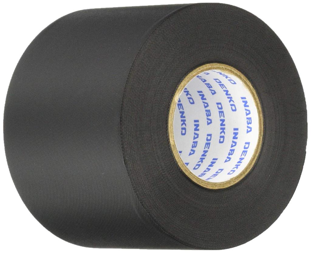 Inaba Denko Non-Adhesive Tape, 2.0 inches (50 mm) x 59.1 feet (18 m) Black HN-50-K
