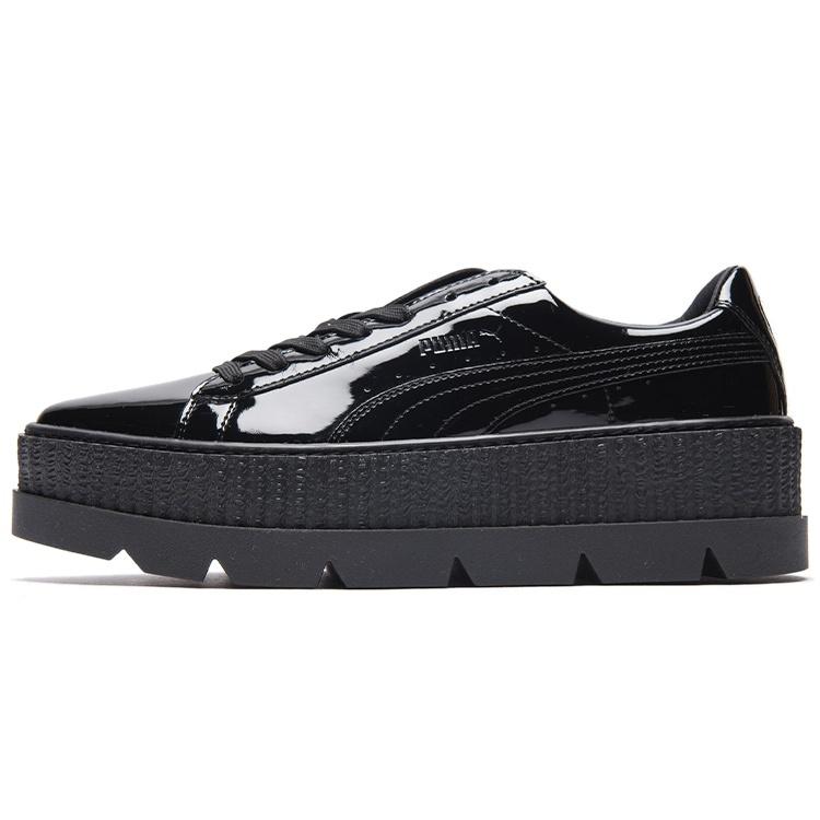 (WMNS) PUMA Fenty x Pointy Creeper Patent Black Women s 366270-01 EU 37