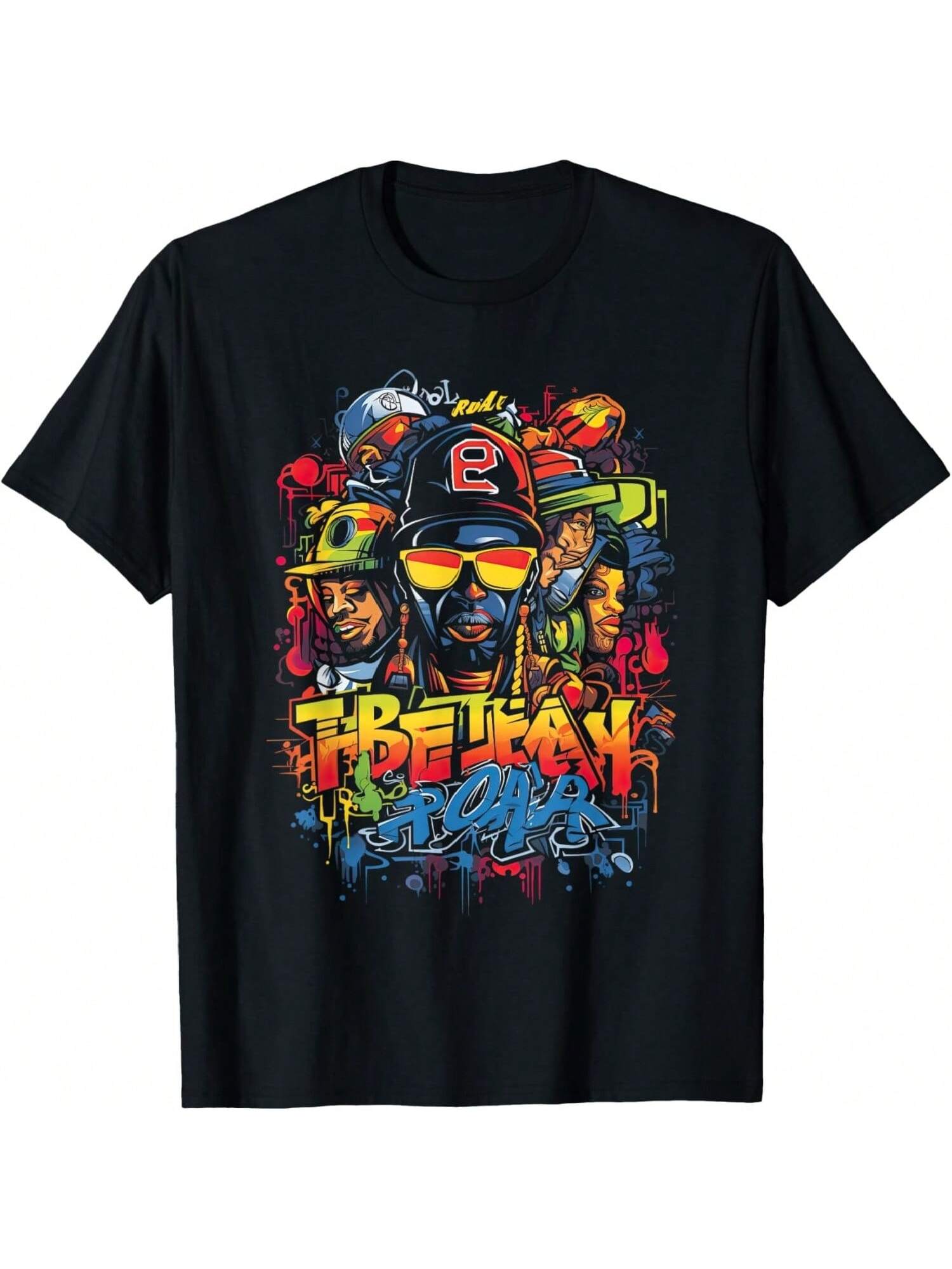 90s Hop Graffiti Oldschool Rap Boom Rap T-Shirt S разноцветный