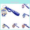 Chaveiros Coloridos do Doraemon Figuras de Brinquedo Pingente de Bolsa Para Crianças Amantes de Anime