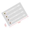 4Pcs Car Door Handle Stickers Tire Rear View Mirror Decals For Porsche Boxster Cayenne Panamera Macan Cayman 911 918 996 917 991
