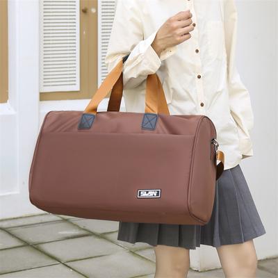 Men and Women's Large Capacity Business Trip Model Hand Luggage Bag Travel Bag Dry Wet Separation Fashion Fitness Bag Can Be Putt Rod