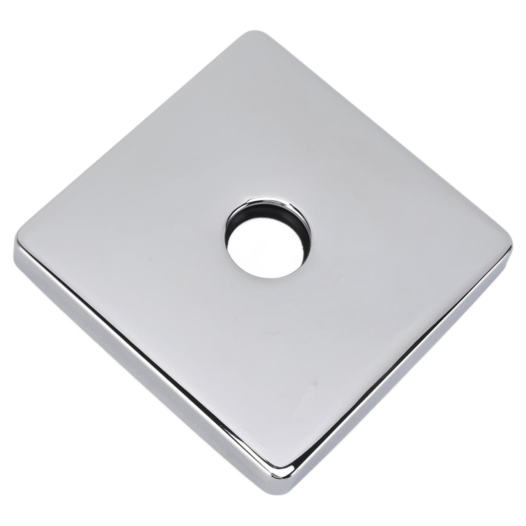 Square Shower Arm Cover Plate Universal Decorative Extra Large Stainless Steel Shower Arm Flange for Bathroom