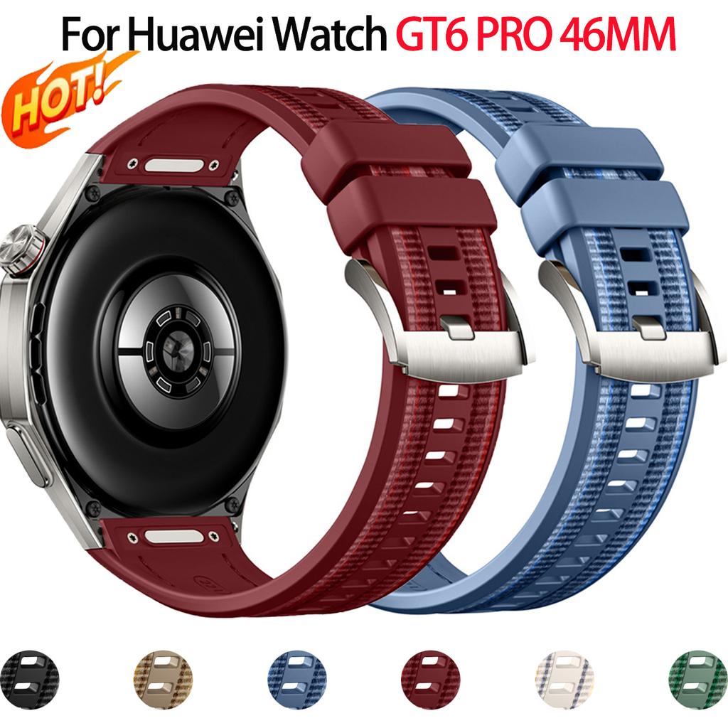 Silicone+braided Quick release Band for Huawei watch GT6 Pro 46mm GT6 pro Sport Bracelet Replacement Wrist Belt Accessories