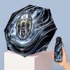 Ombrello Pieghevole Compatto Antivento Impermeabile Leggero con Stampa Pattern Juventus FC, Mini 5 Pieghe, 8 Stecche, Portatile
