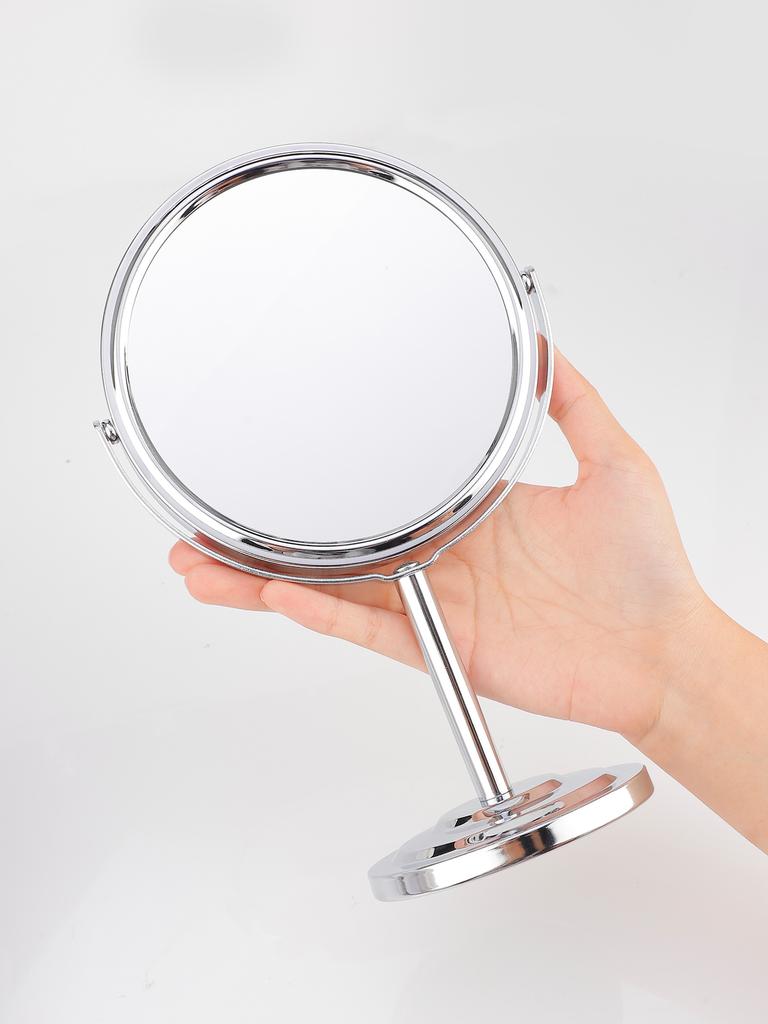 6-Zoll Schminkspiegel, Tragbar, Tischplatte, Haushalt, Studentenwohnheim, Beauty-Schminkspiegel, Doppelseitig vergrößernd