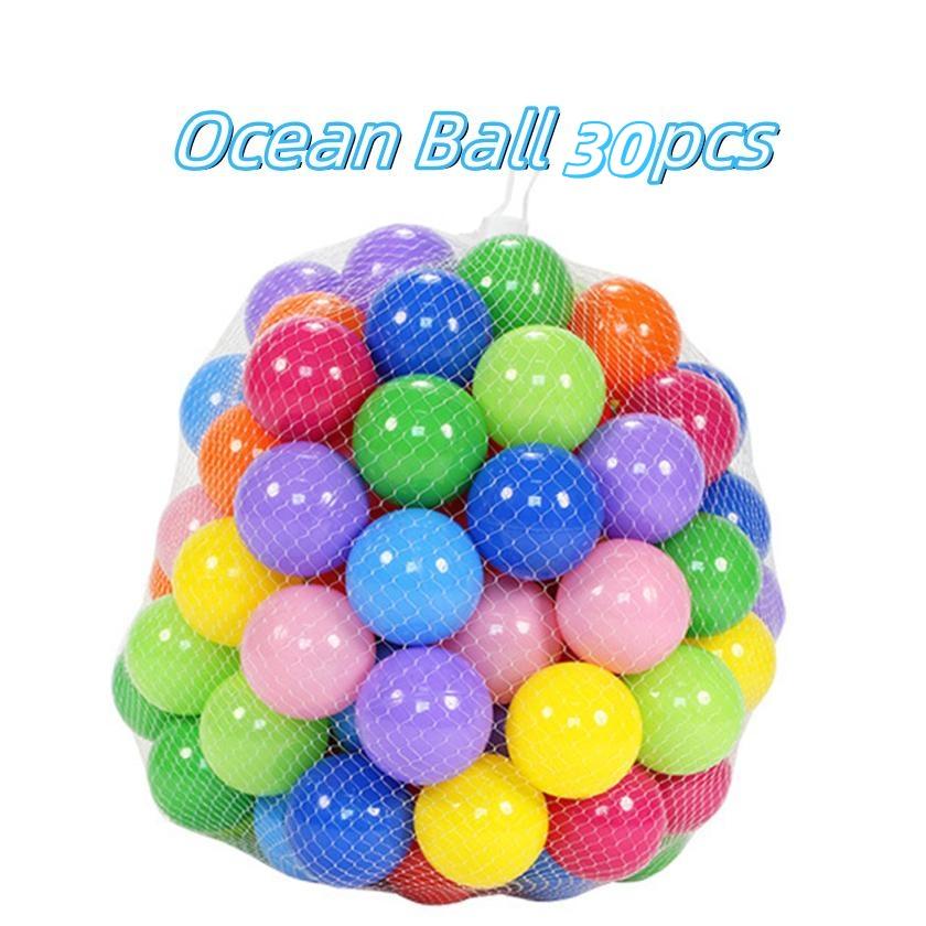 30/50PCS Colorful Ocean Ball Outdoor Sports Ball Colorful Pool Wave Ball Baby Fun Toy Environmental Pressure Air Balloon