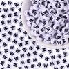 100/Bag Diy Black And White English Acrylic Letter Beads Handmade Bracelets Necklaces Beaded Accessories