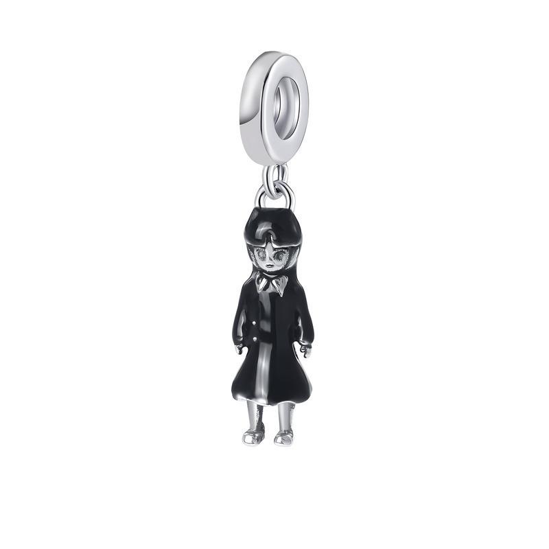 Charms Do Pandora Zawieszka Charms Wednesday Rodzina Addamsów Charms Srebro 925 Trusky
