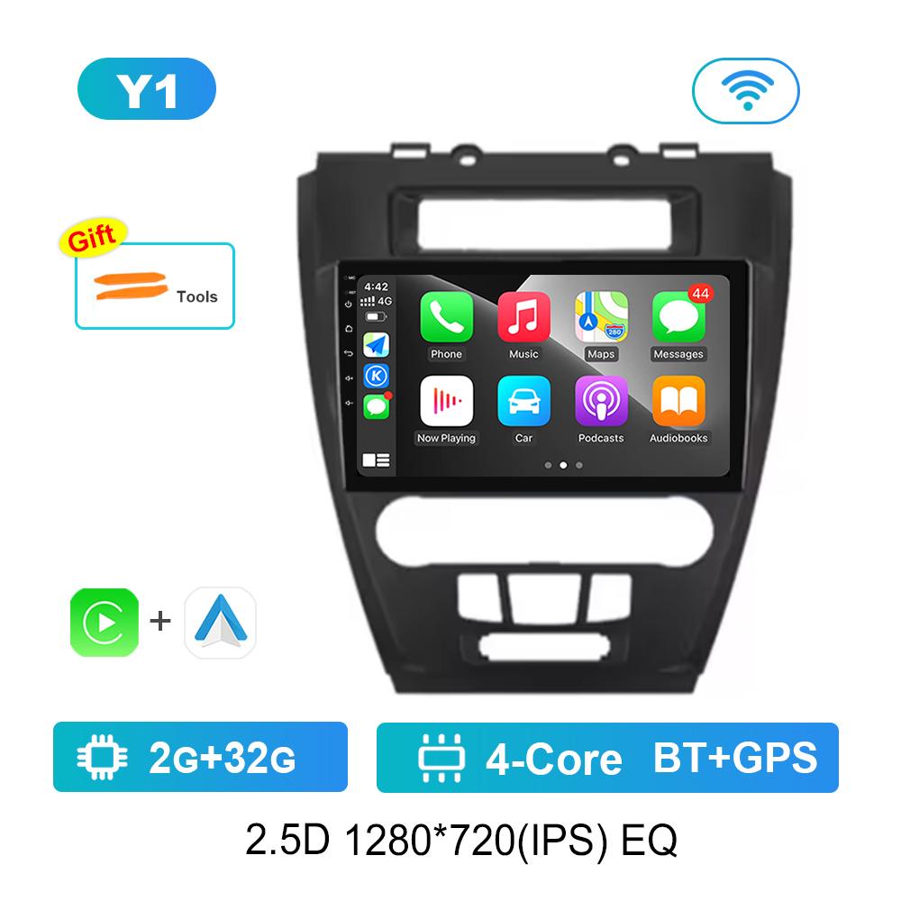 

Car Radio Multimedia Player Android System 9 for Ford Fusion Mondeo Mustang 2009 - 2012 WiFi DSP Stereo GPS Navi 4G HD Screen