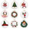 Accessories Xmas Patterns DIY Merry Christmas Cross Stitch Kit Embroidery Hoop Christmas Embroidery