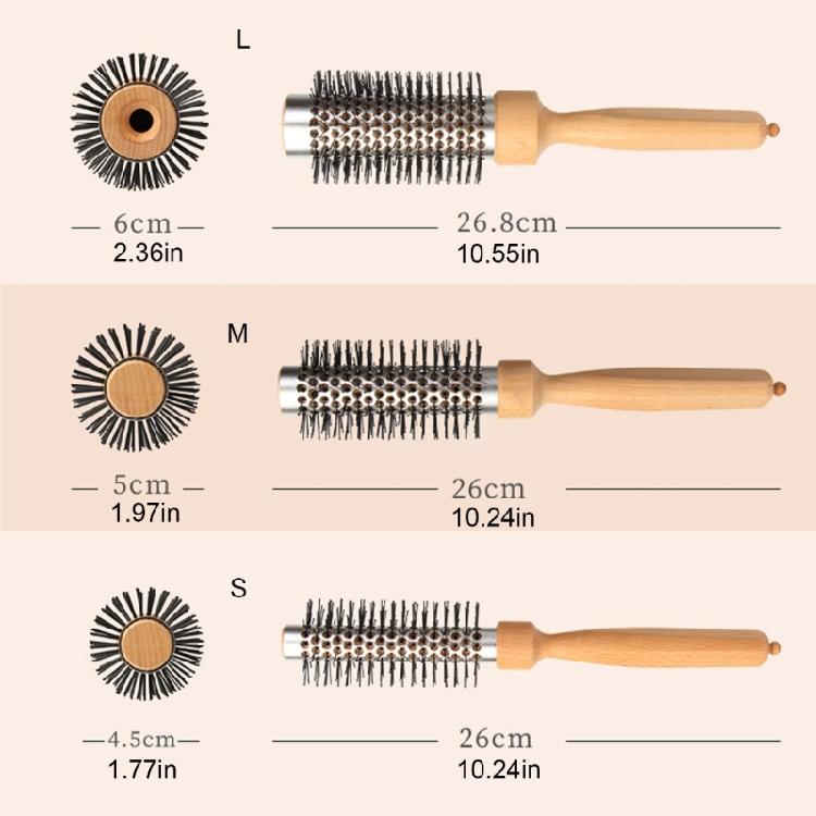 Fast Blow Drying Aluminum Hairbrush With Hollow Design For Efficient Heat Management For Everyday Hair Styling