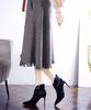 High heeled women's 2026 spring and autumn warm and fashionable pointed and ankle boots with belt buckle and slim heels