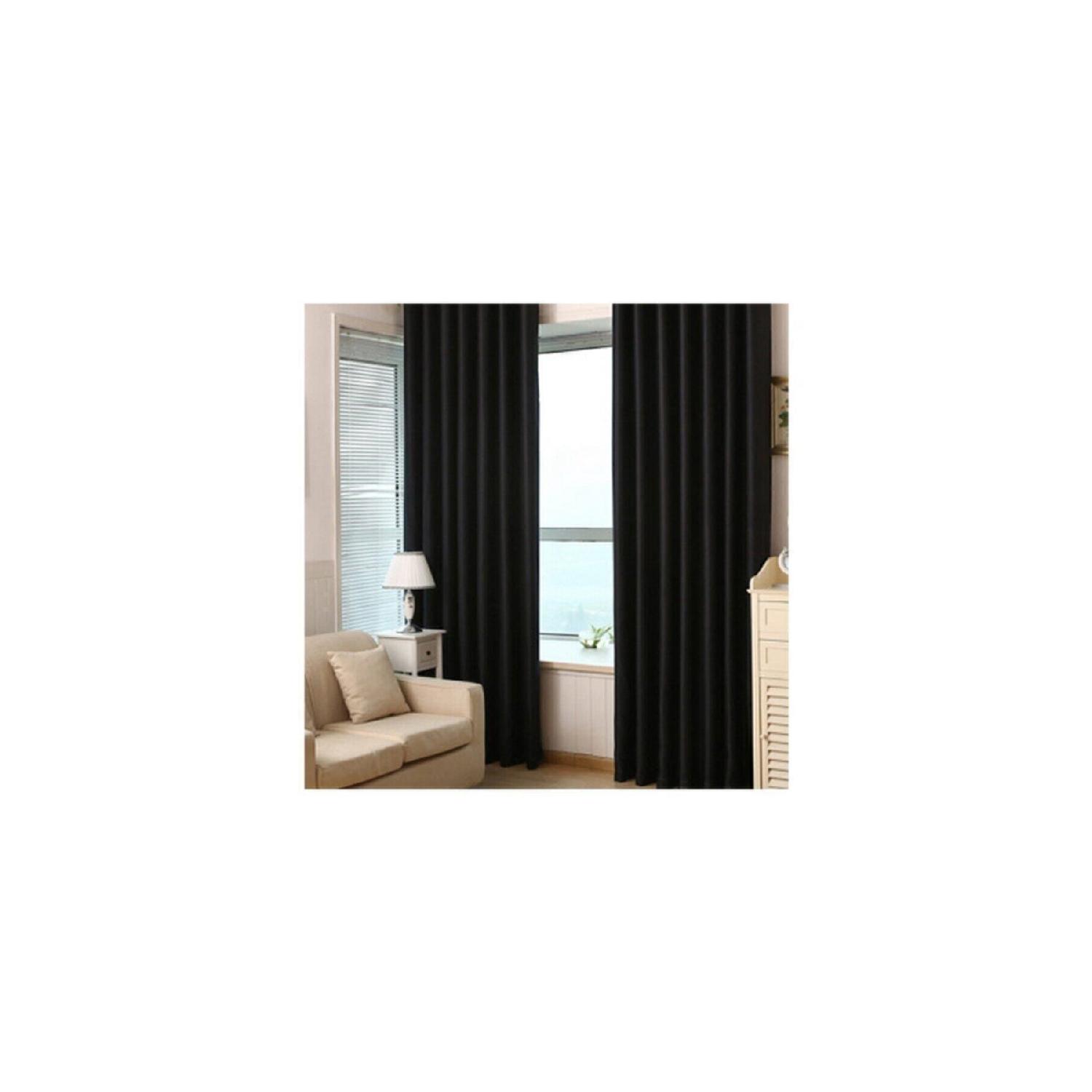 

Шторы Blackout Discharical Sunny Piated Black Lcrblck 100x200 см 40 x 200
