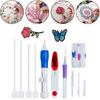 7/9/136pcs Cross-stitch Punch Needle Stitching Punch Set Needlework Embroidery Craft Tools for DIY Craft Sewing Stitching Tool