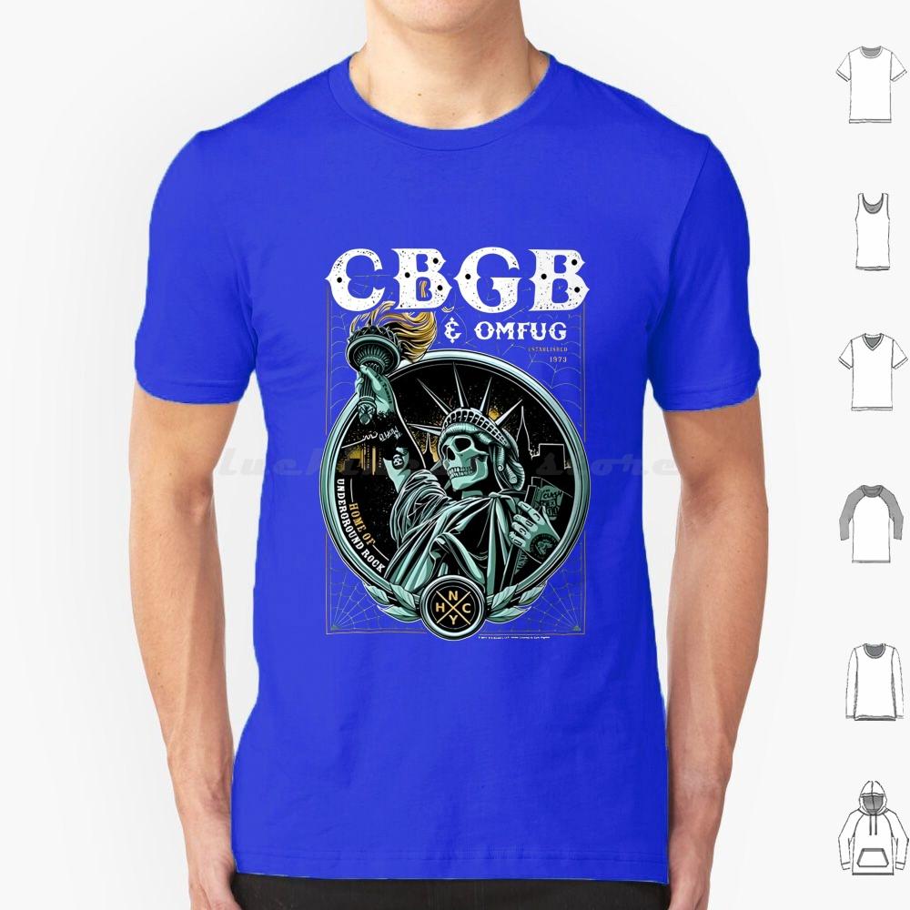 Cbgb Home Underground Rock T Shirt 6xl Cotton Cool Tee Home Music Club Cbgb Omfug Underground Punk Blues Bands Record Country