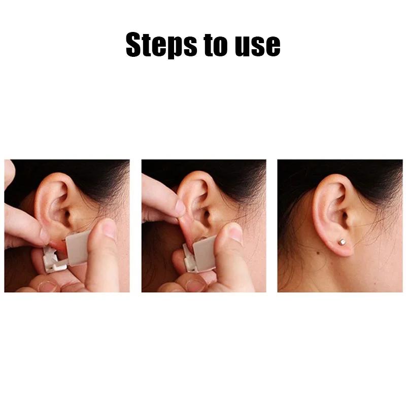 1 Pcs Disposable Safe Sterile Piercing Unit for Gem Nose Studs Piercing Gun Piercer Tool Machine Kit Earring Stud Body Jewelry