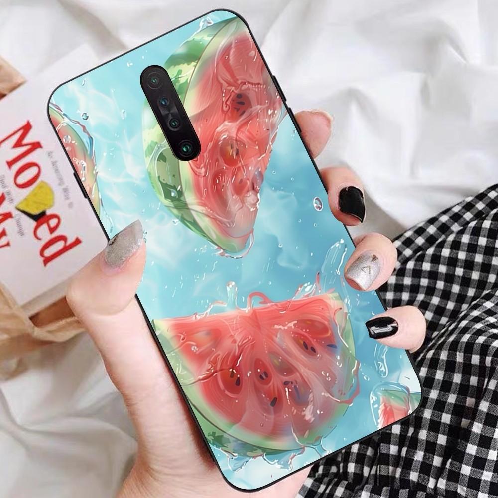 

Fruit Watermelon Phone Case For Redmi 5 6 7 8 9 10 plus pro 6 7 8 9 A GO K20 K30 K40 pro plus F3 Fundas Redmi 5