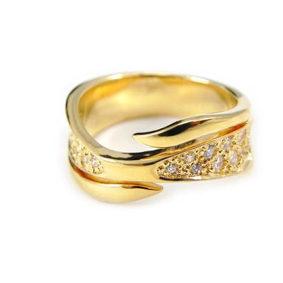 Gold Plated 'Goddess' Ring