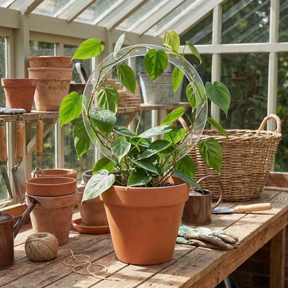 Weather-resistant Plant Trellis Transparent Climbing Plant Support  Climbing Vines