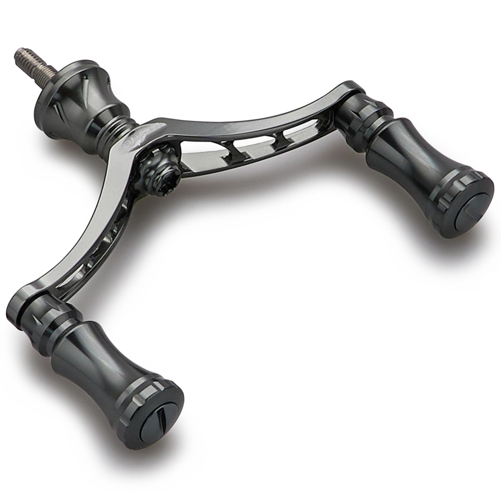 

HEIGHTEN 80mm Reel Handle with 15mm Knob, Compatible with Shimano and Daiwa Chess Series Spinning Reels (Dark Gray (22STELLA/23AIRITY)) (669)